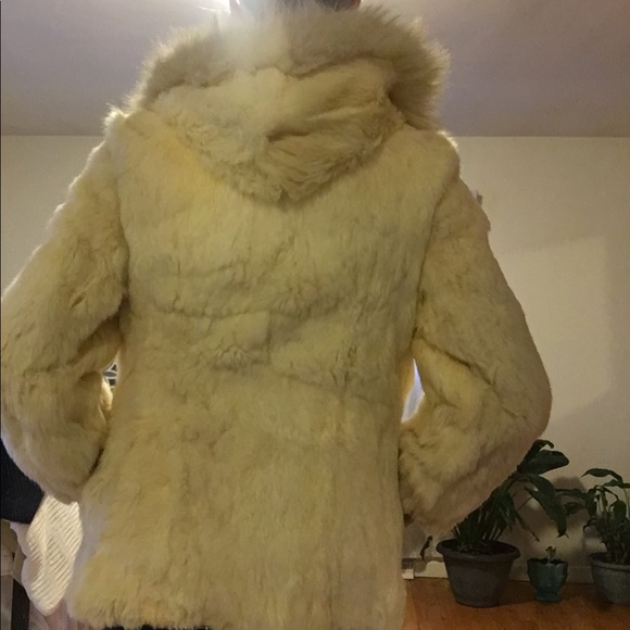 Vintage designer fur coat rabbit - Picture 2 of 8